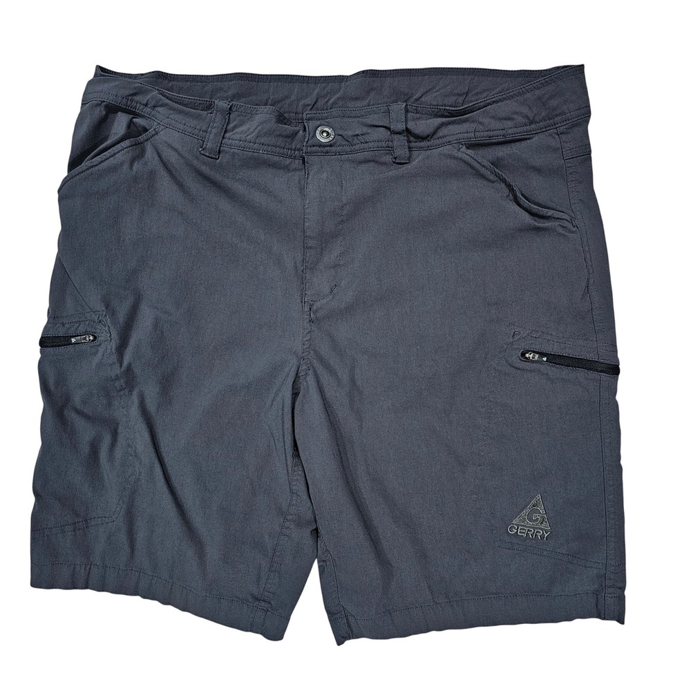 Gerry Mens 38 Gray Cargo Shorts Hiking Outdoor 1006391